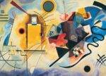 Dėlionė Geltona, Raudona, Mėlyna. Wassily Kandinsky 1000