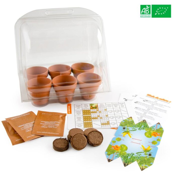 Mokyklinis auginimo rinkinys "Mini šiltnamis augalams" 36 vnt. - Image 2