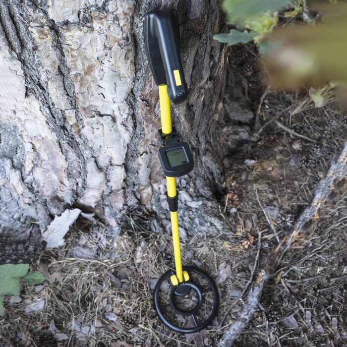 Metalo ieškiklis su LCD ekranu atsparus vandeniui 12cm gylis - Image 3