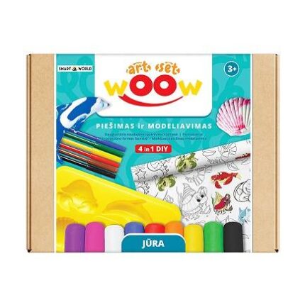 Kūrybinis rinkinys WOOW Jūra 4 in 1