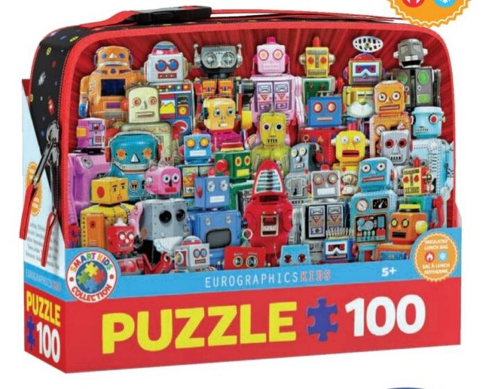 Pietų dėžutė-dėlionė Robotai 100 - Image 6