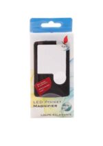 Padidinimo stiklas "LED Pocket" x3x6