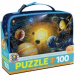 Pietų dėžutė-dėlionė Saulės sistema 100 d.