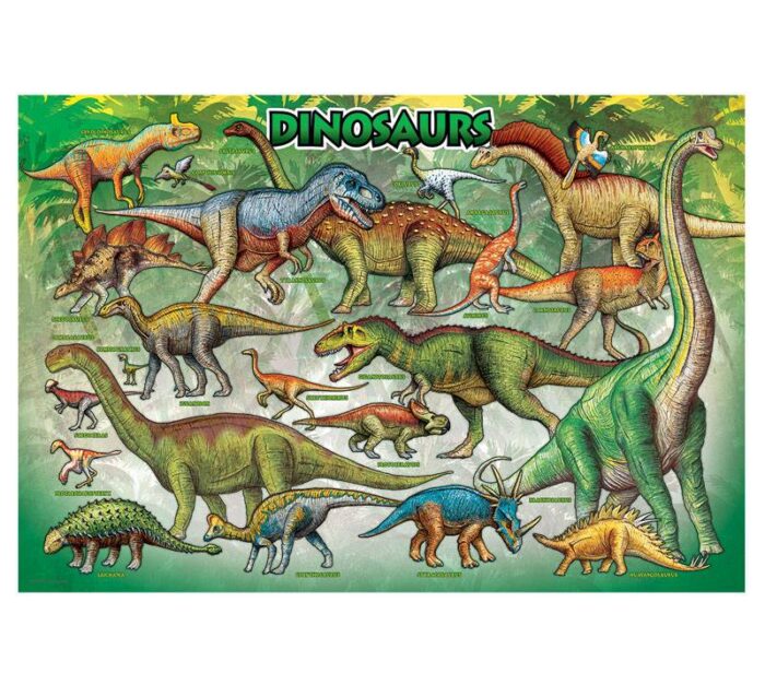 Pietų dėžutė-dėlionė Dinozaurai 100 d. - Image 4