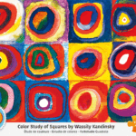 3D dėlionė Spalvų studija Kandinsky 300