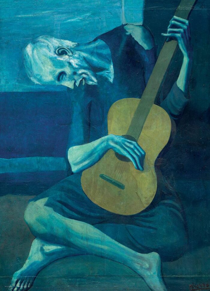 Dėlionė Senasis gitaristas Pablo Picasso 1000 detalių - Image 2
