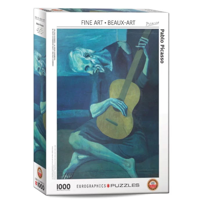 Dėlionė Senasis gitaristas Pablo Picasso 1000 detalių - Image 3