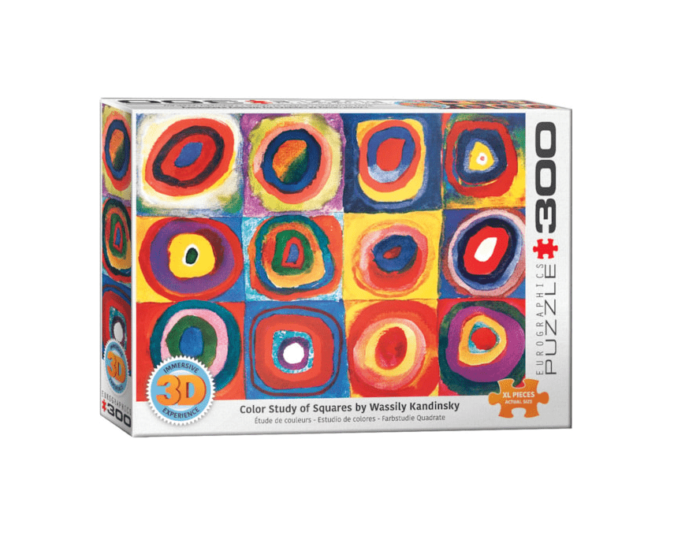 3D dėlionė Spalvų studija Kandinsky 300