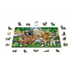 Medinė dėlionė Fermos jaunikliai L 300 detalių - Image 3