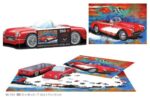 Dėlionė metalinėje dėžutėje Corvette