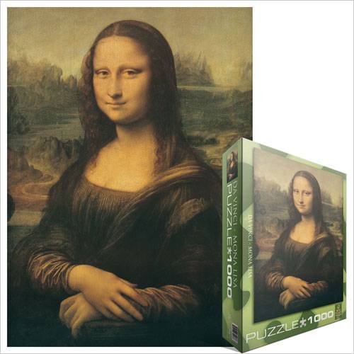smartworld.lt delione Mona Liza 1 Dėlionė Mona Liza 1000d.