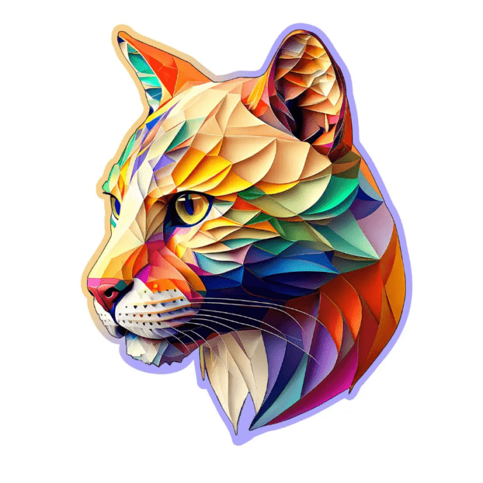 Medinė dėlionė Įmantri puma 150 detalių - Image 2
