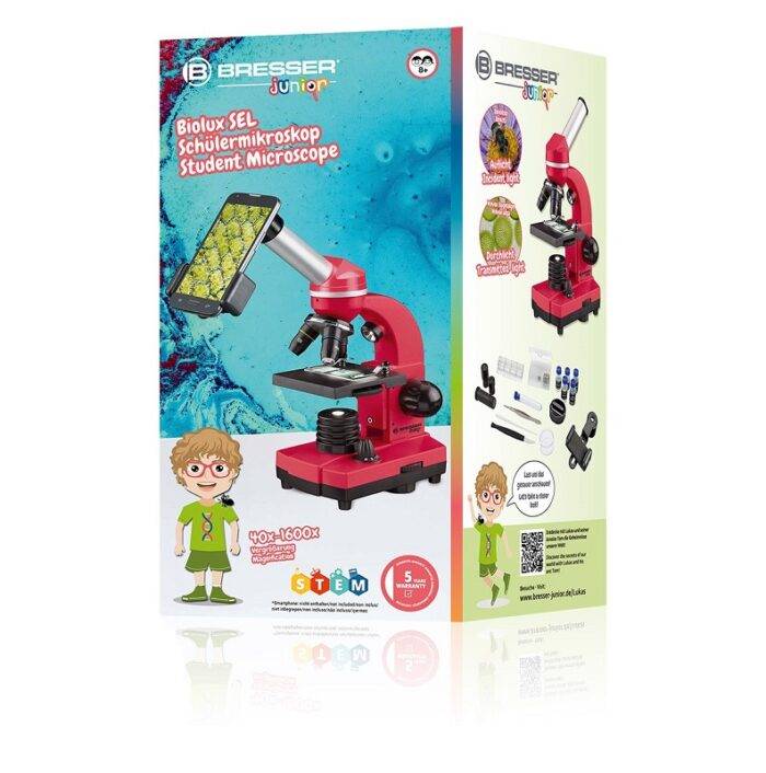 Mikroskopas BIOLUX SEL JUNIOR Student 40x-1600x