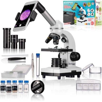 Mikroskopas Junior Biolux SEL Student 40x-1600x. Bresser