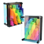 Pin art lenta Vaivorykštė. 3D žaislas