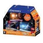 Discovery 3D dėlionės Kosmosas. 3 dėlionės rinkinyje