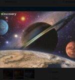 Discovery 3D dėlionės Kosmosas. 3 dėlionės rinkinyje