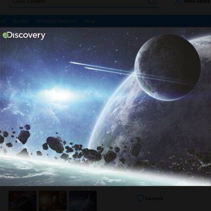Discovery 3D dėlionės Kosmosas. 3 dėlionės rinkinyje