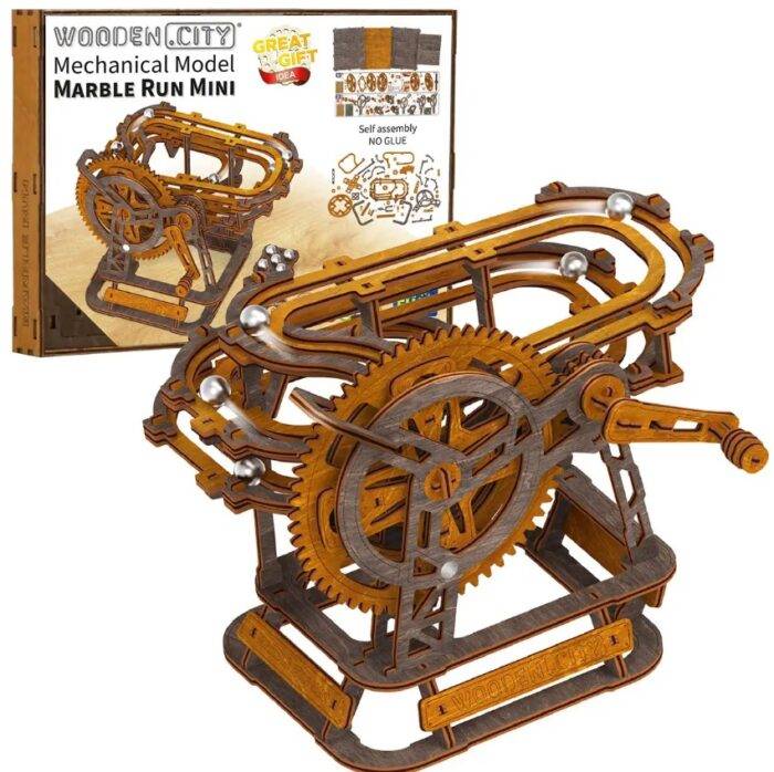 Medinis konstruktorius Marble Run Mini. 147