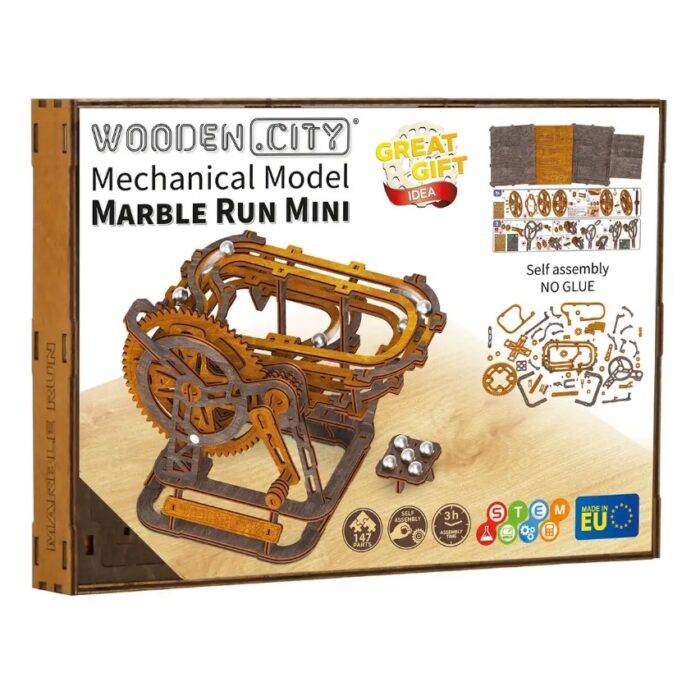 Medinis konstruktorius Marble Run Mini. 147
