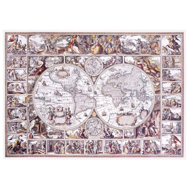 Medinė dėlionė Didžiųjų geografinių atradimų amžius 200