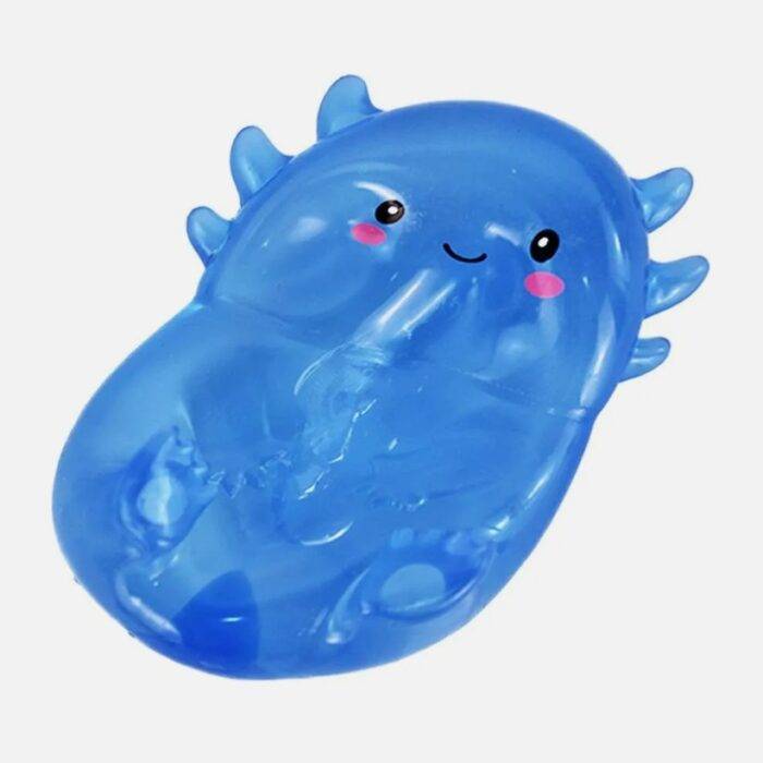 Spaudomas storuliukas aksolotlis squishy 6.5cm - Image 3