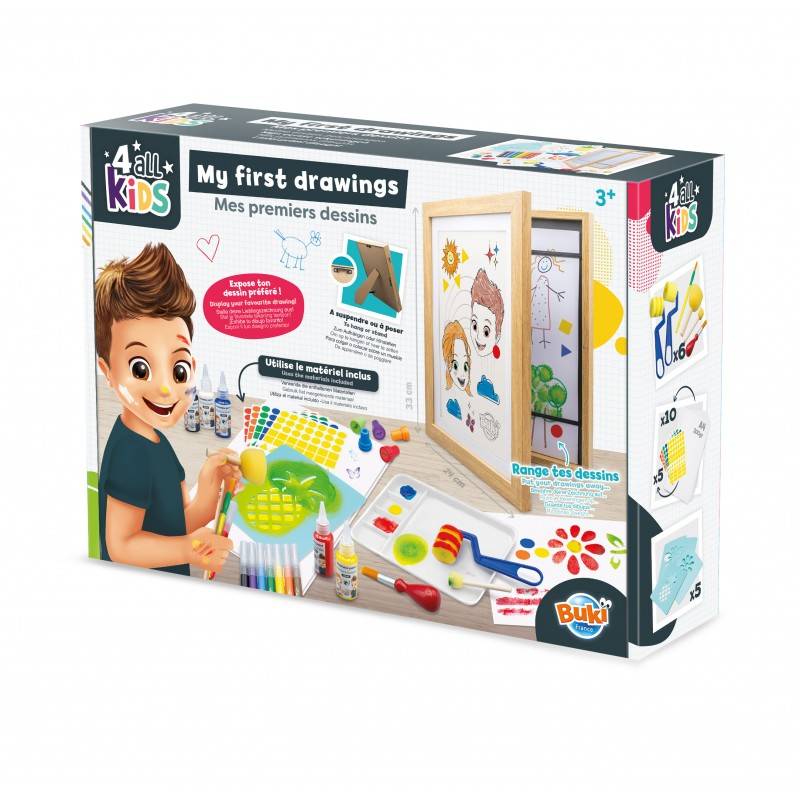 Piesimo rinkinys smartworld.lt 1 Mano pirmoji piešimo studija 46+ priemonės