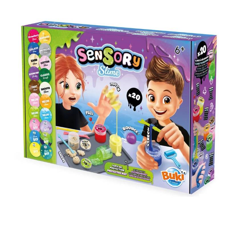 Sensory slime 1 Sensorinių Slime gamybos rinkinys 20 rūšių