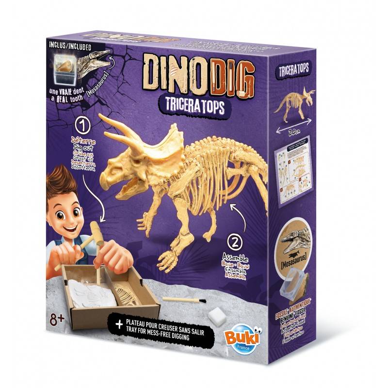 Archeologo rinkinys Išsikask triceratopsą 20cm