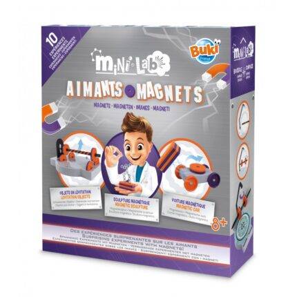 Mini laboratorija vaikams Magnetai 10 eksperimentų