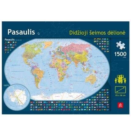 Delionė Pasaulis, Didžioji šeimos dėlionė 1500