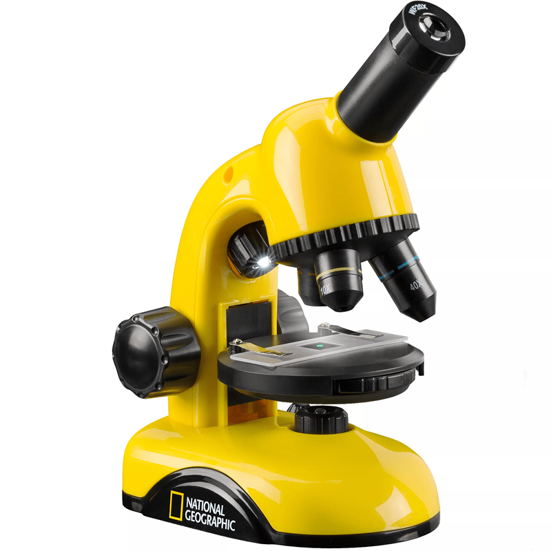 4007922061238 11 Mikroskopas Biolux Student 40x-800x NATIONAL GEOGRAPHIC