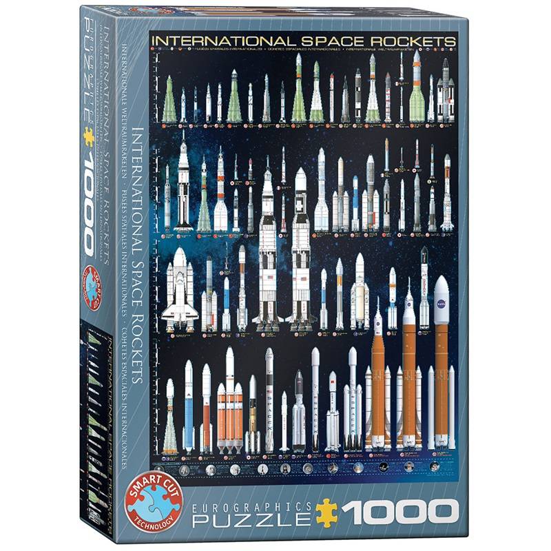 Dėlionė Tarptautinės kosminės raketos 1000