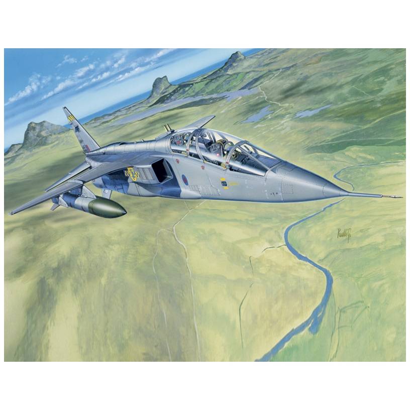 8001283012515 1 Klijuojamas plastikinis modeliukas Jaguar T.2 1/72