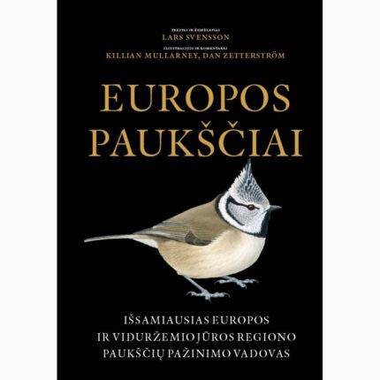 Knyga Europos paukščiai 476 psl.