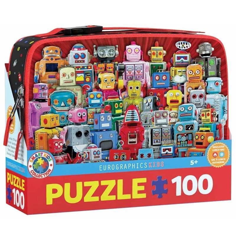 628136658270 2 Pietų dėžutė-dėlionė Robotai 100 d.