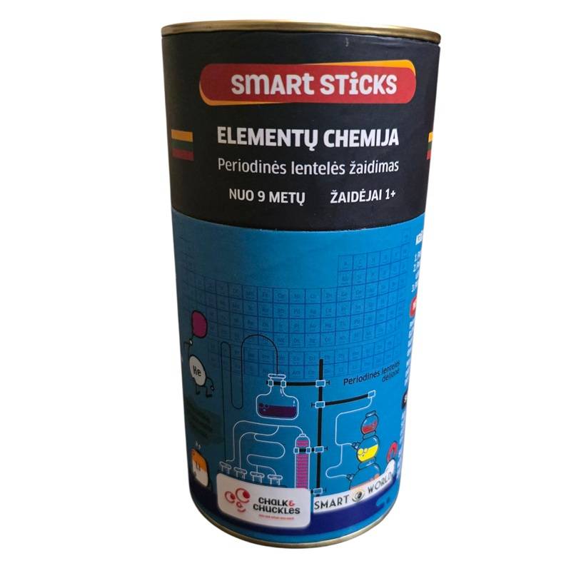 chemija Stalo žaidimas Cheminiai elementai lietuvių kalba 2-4 žaidėjai - Image 1