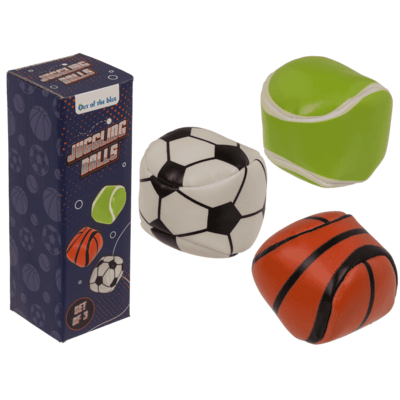 Žongliravimo kamuoliai sportui 3 vnt