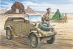 Klijuojamas plastikinis modelis Volkswagen Typ 82 Kübelwagen ITALERI 1/35