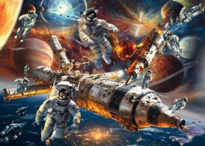 Dėlionė Nesvarumas kosmose 1000