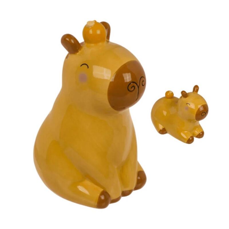 4029811493722 66 Taupyklė Kapibara keramikinė 15x9 cm