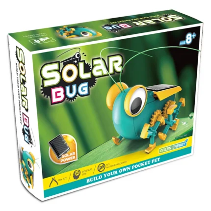 Saulės energija varomas robotas Vabalas