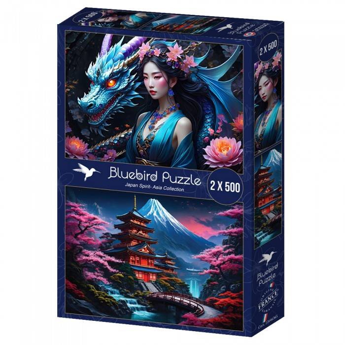 Dėlionė Japonijos dvasia 1000=500+500