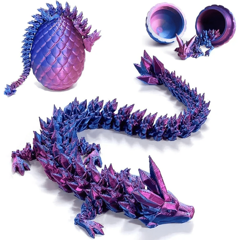 59 2294 2 Kiaušinis 3D spausdintas Drakonas