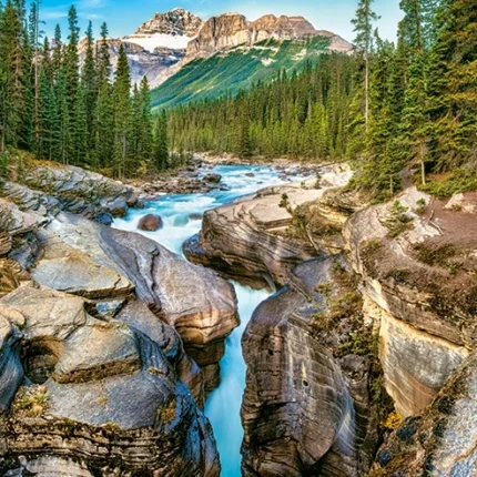 Dėlionė Mistaya Kanjonas, Banff Nacionalinis parkas, Kanada 4000