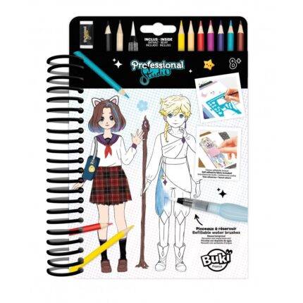 Manga mados knygelė 15 skirtingų drabužių