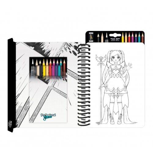 Manga mados knygelė 15 skirtingų drabužių