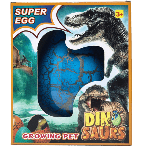 Augantis dinozauras GIANT kiaušinyje 21cm