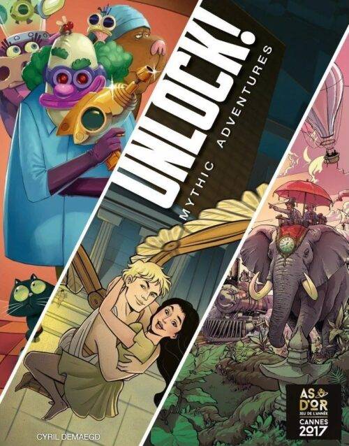Unlock! Mythic Adventures. 2-6 žaidėjai