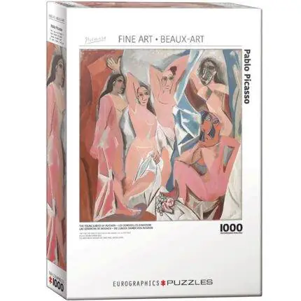 Dėlionė Avinjono damos (The Young Ladies of Avignon arba Les Demoiselles d'Avignon), Pablo Ruiz Picasso 1000